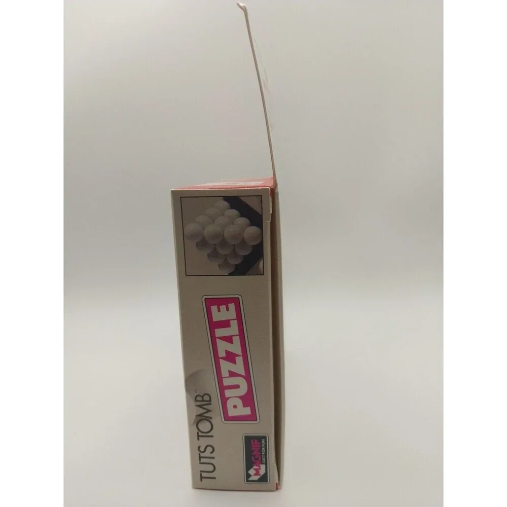 Vintage 1989 Tuts Tomb Magnif 3D Pyramid Toy Solve Puzzle Game New Sealed Rare!